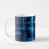 Web network light points of light コーヒーマグカップ (左)