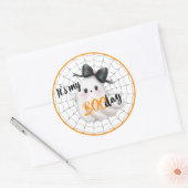Web of Wishes – BOOday Birthday Charm ラウンドシール (封筒)
