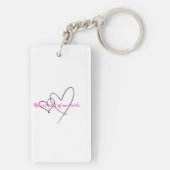 Web Within – Art of Hidden Strength キーホルダー (裏面)