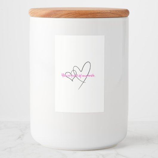 Web Within – Art of Hidden Strength フードラベル (正面)