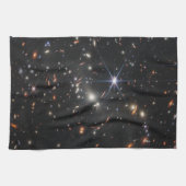 Webbの初めての深いの宇宙視野 キッチンタオル (横)