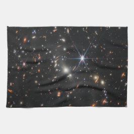 Webbの初めての深いの宇宙視野 キッチンタオル