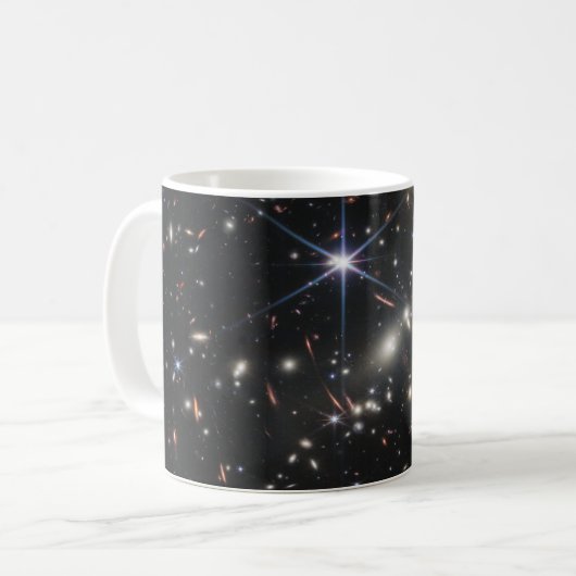 Webbの初めての深いの宇宙視野 コーヒーマグカップ (正面左)