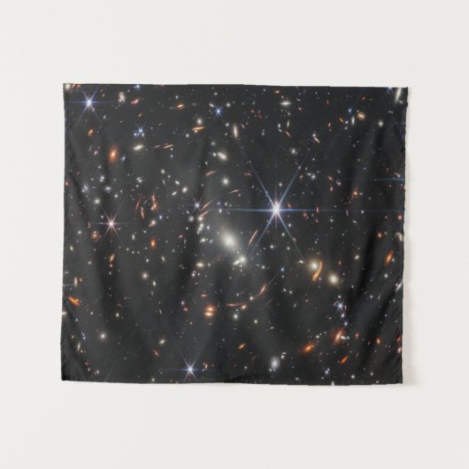 Webbの初めての深いの宇宙視野 タペストリー (正面(横))