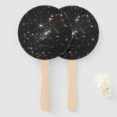 Webbの初めての深いの宇宙視野 ハンドファン (正面&裏面)