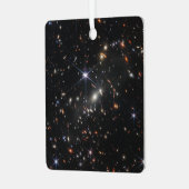 Webbの初めての深いの宇宙視野 メタルオーナメント (正面左)