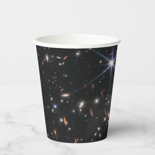 Webbの初めての深いの宇宙視野 紙コップ (正面)