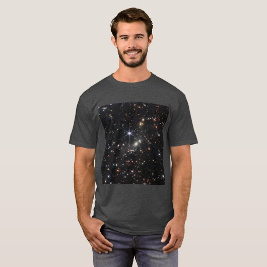 Webbの初めての深いの宇宙視野 Tシャツ (正面フル)