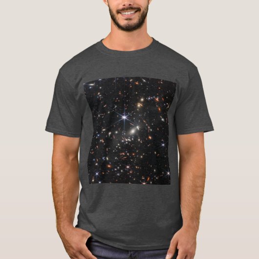 Webbの初めての深いの宇宙視野 Tシャツ (正面)