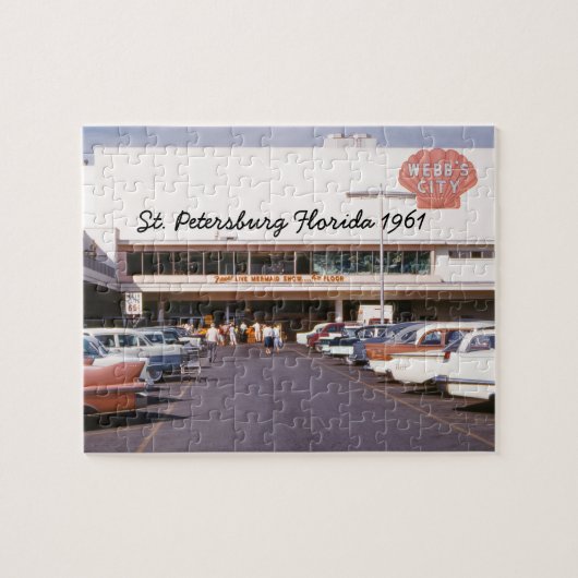 Webbの都市セント・ピーターズバーグフロリダの写真のパズル ジグソーパズル (横)