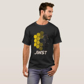 Webb宇宙望遠鏡の鏡 Webb初のディープフィールド Tシャツ (正面フル)