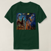 Webb宇宙elescope Pillars of Creation Images Com Tシャツ (デザイン正面)