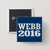 WEBB 2016年 缶バッジ (正面&裏面)