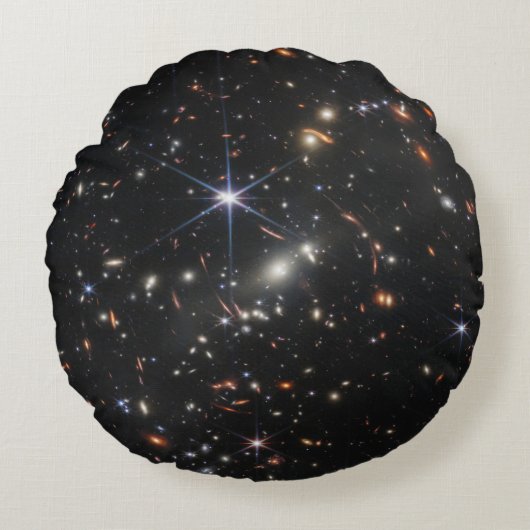 Webb Space Telescope science nasa universe star as ラウンドクッション (正面)