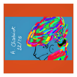 Webbed Scaled Fantasy Creature フォトプリント