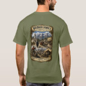 Webberファミリー コロラド出身 tシャツ (裏面)