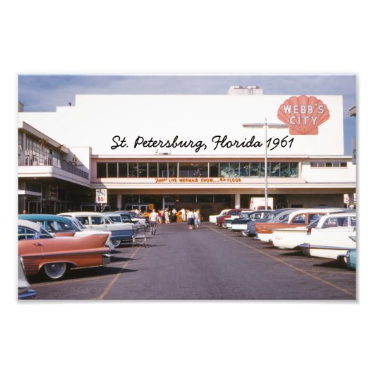 Webb's City St. Petersburg Florida写真プリント フォトプリント (正面)