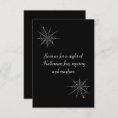 「Webd Desier」ハローウィンパーティ 招待状 (正面/裏面)