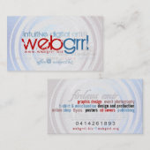 Webgrrl.biz名刺 名刺 (正面/裏面)