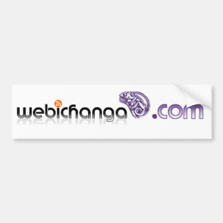 webichangaのバンパーステッカー バンパーステッカー