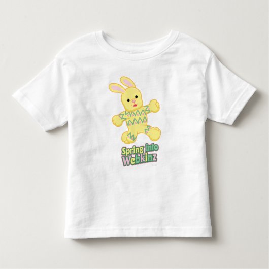 Webkinzにはねて下さい! トドラーTシャツ (正面)