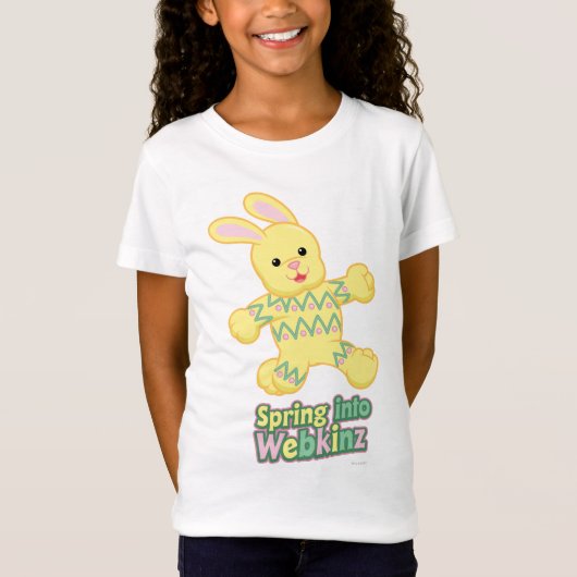 Webkinzにはねて下さい! Tシャツ (正面)