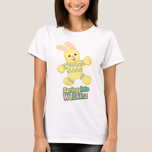 Webkinzにはねて下さい! Tシャツ (正面)