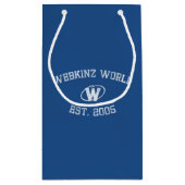 Webkinzの世界米国東部標準時刻。 2005年 スモールペーパーバッグ (裏面)