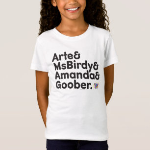 Webkinzの名前のデザイン Tシャツ