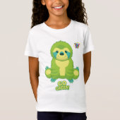 Webkinzの環境にやさしいことをしようパターン Tシャツ (正面)