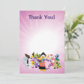 Webkinzの魔法の世界 サンキューカード (スタンド正面)