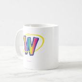 Webkinzへの歓迎! コーヒーマグカップ (正面左)