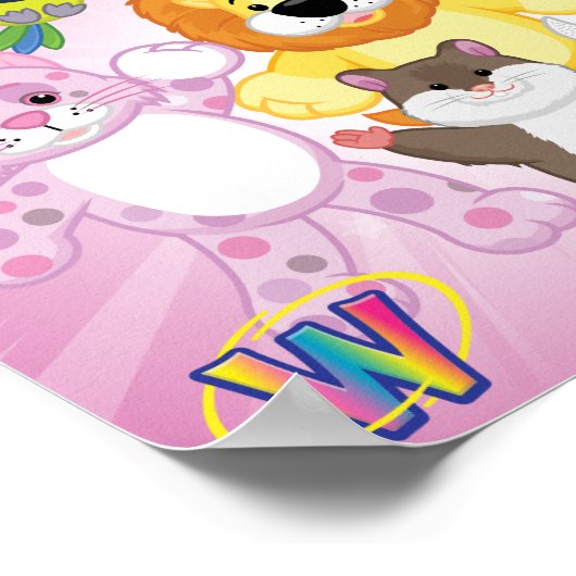 Webkinzへようこそ！ ポスター (角)