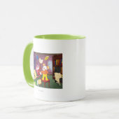 Webkinzハロウィンの閲覧室 マグカップ (正面左)