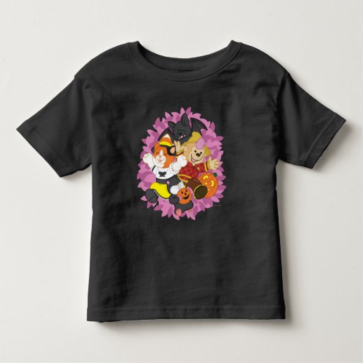 Webkinzハロウィンペット驚き トドラーTシャツ (正面)