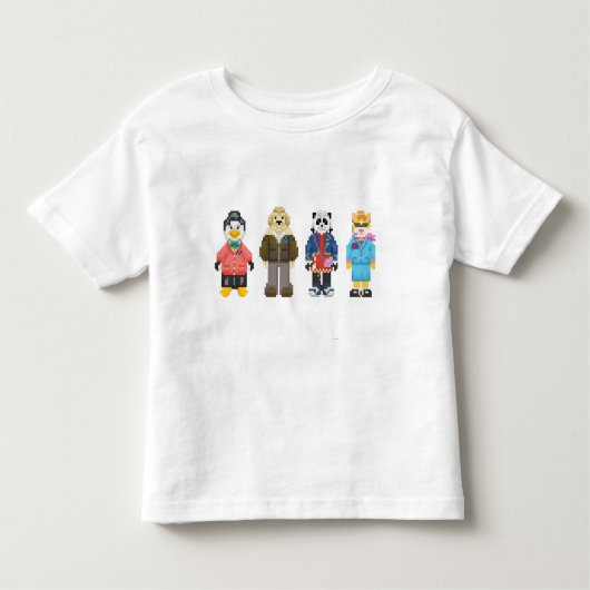 Webkinzピクセルホスト トドラーTシャツ (正面)