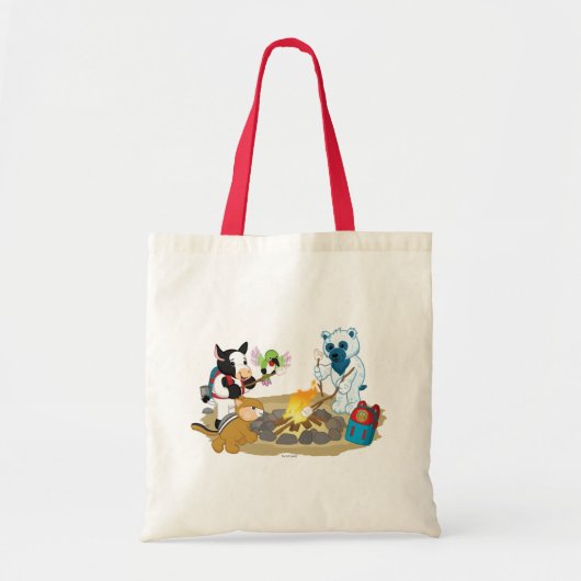 Webkinz |のキャンプファイヤーのマシュマロ トートバッグ (正面)