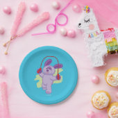 Webkinz |のブドウのソーダ子犬の省略ロープ ペーパープレート (パーティー)