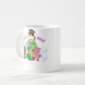 Webkinz: 先生の規則! コーヒーマグカップ (正面左)