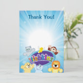 Webkinz: 入って来、遊んで下さい サンキューカード (スタンド正面)
