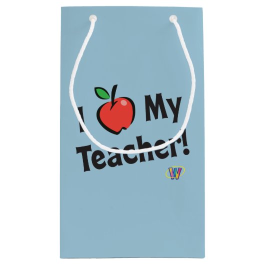 Webkinz: 私は私の先生を愛します! スモールペーパーバッグ (裏面)