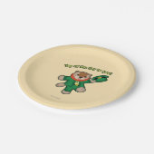 Webkinz Leprachaun ペーパープレート (アングル)