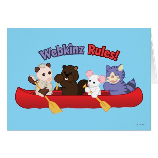 Webkinz | Webkinzの規則のカヌー旅行2 (正面横)