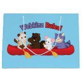 Webkinz | Webkinzの規則のカヌー旅行 ラージペーパーバッグ (正面)