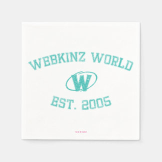 Webkinz World Est2005 スタンダードカクテルナプキン