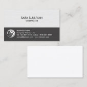 Webmaster Internet Business Card 名刺 (正面/裏面)