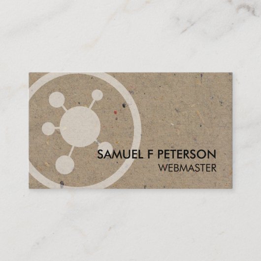 Webmaster Network Points Icon 名刺 (正面)