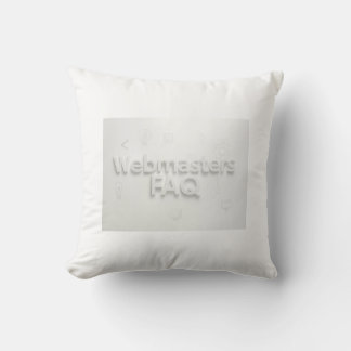 Webmasters FAQ クッション