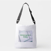 WebMasters FAQ クロスボディバッグ (正面)