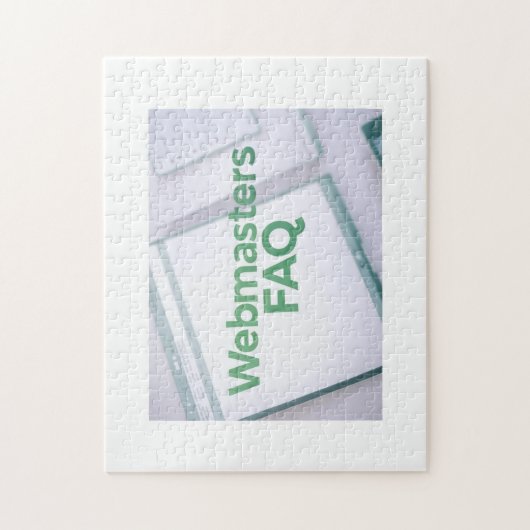 WebMasters FAQ ジグソーパズル (縦)